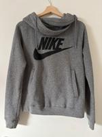 Kuschliger grauer Nike Hoodie Hessen - Bruchköbel Vorschau