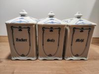 3 alte Porzellan Aufbewahrungsdosen für Zucker, Salz und Mehl Rheinland-Pfalz - Ahrbrück Vorschau