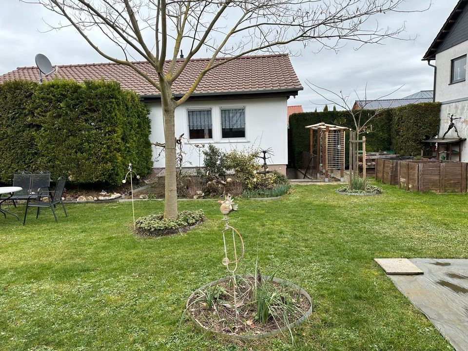 Gemütlicher unterkellerter Bungalow in Offstein mit großem Garten in Offstein