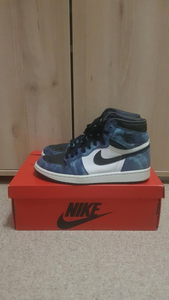 Nike Air Jordan 1 High Tie Dye OG EU 42 US 8.5 dunk low 4 11 sb in Nürnberg (Mittelfr)