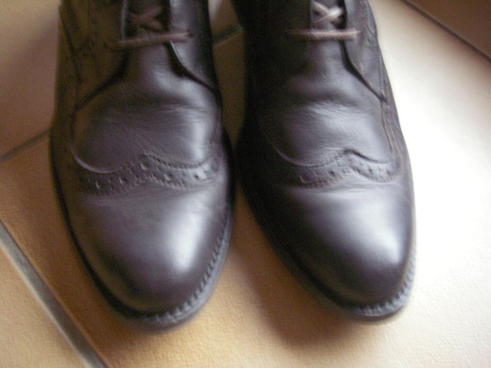 Paul Green Stiefelette Ankle Boots Budapester braun Gr. 6 = 39 in Solms