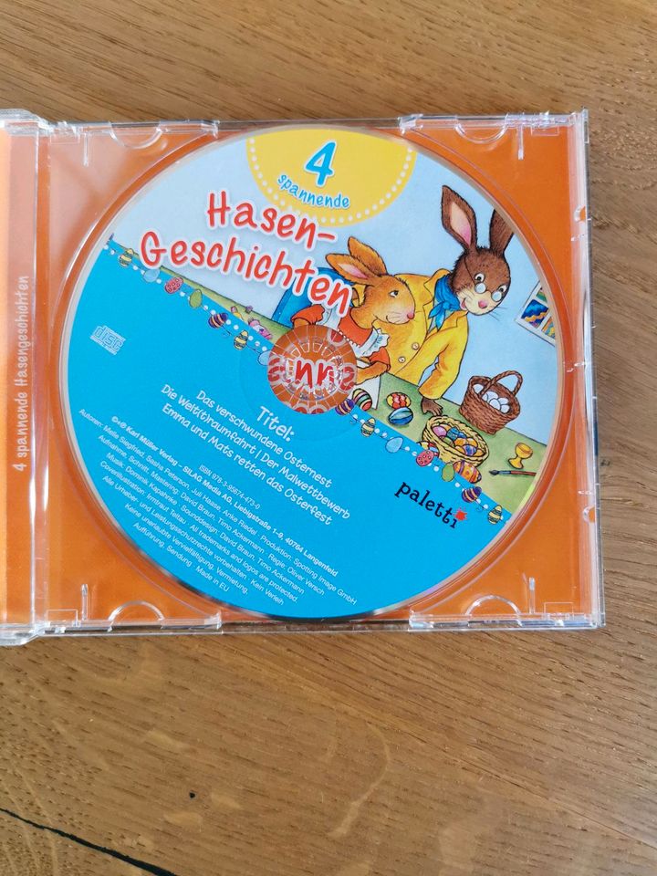 4 spannende Hasengeschichten CD in Mühlhausen-Ehingen