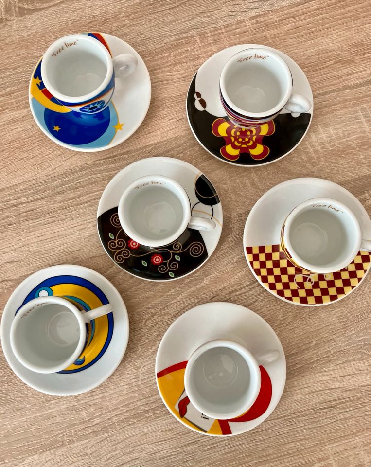 Espresso-Set Freetime Magic Eyes von Zeller Tassen mit Augen in Rietberg