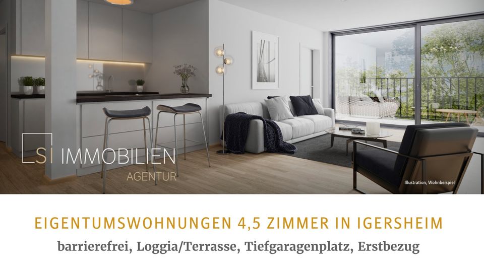 4,5 Zimmer-Etagenwohnung Neubau & Erstbezug in Igersheim