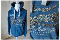 Superdry Kapuzen-Pullover Sweatshirt L Pailletten Niedersachsen - Seesen Vorschau