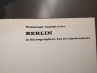 Buch BERLIN in Photografien des 19.Jahrhunderts gebunden Nordrhein-Westfalen - Meerbusch Vorschau