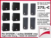 TECHNIK Mieten KATALOG: PA SET 5 MAX 8400W///16800Wpeak...PA Anlagen, Soundboks mit Akku, Lautsprecher, Beschallungsystem, Musikanlagen für Partys Konzerte und Hochzeiten, Mikrofone,  /// VERLEIH Friedrichshain-Kreuzberg - Friedrichshain Vorschau