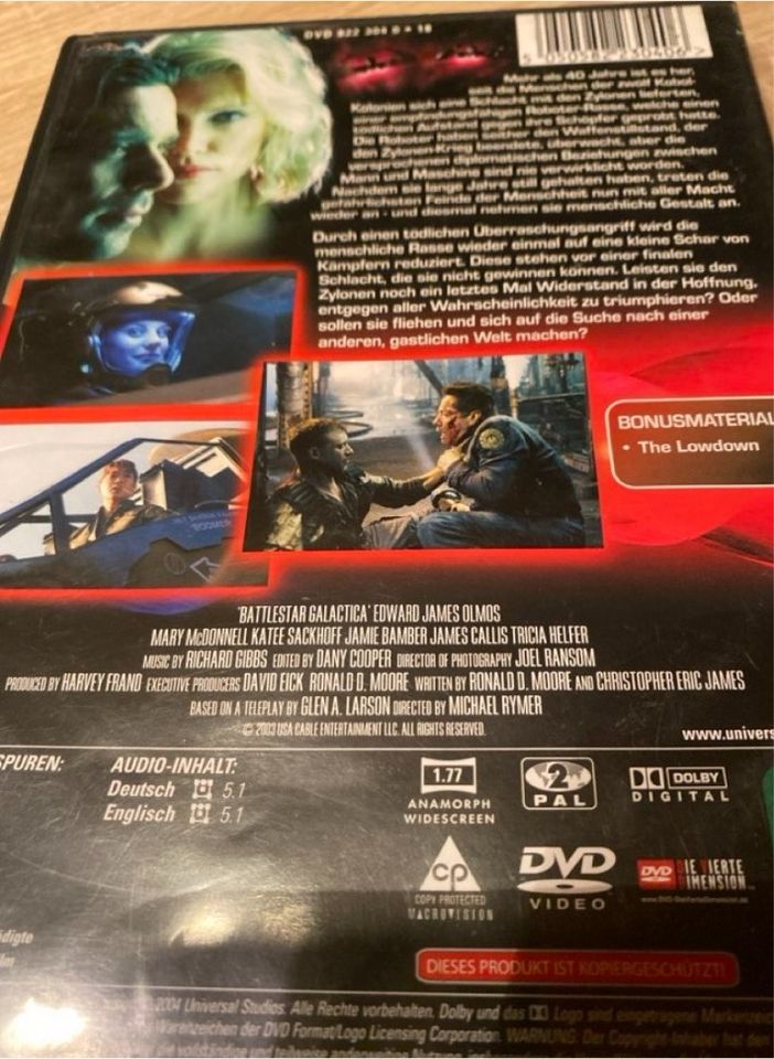 Kampfstern Galactica Film DVD in Kalefeld