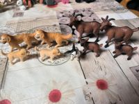 Schleich Ziegen, Hunde und ein Hase. Neuwertig Bayern - Bichl Vorschau