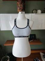 Shein Sport-BH gepolstert Bustier hellgrau gummibund beschriftet Nordrhein-Westfalen - Uedem Vorschau