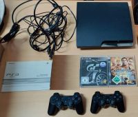 PLAYSTATION 3 SLIM (mit 2 TopGames und 2 Controllern) Thüringen - Weimar Vorschau