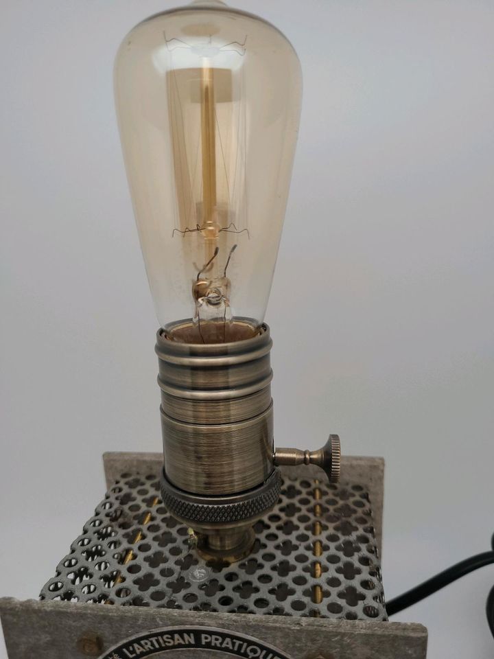 Vintage Steampunk Lampe Unikat in Dautphetal