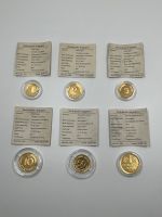 Vergoldete 24 Karat D-Mark Münzen mit Zertifikat Düsseldorf - Wersten Vorschau