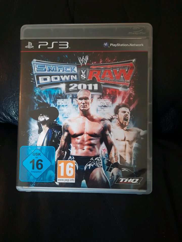 Smack Down 2011 FSK 16 Playstation 3 The Viper Edition in Ispringen