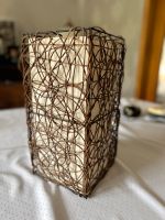 Lampe Rattan Geflecht Deckenlampe Deckenleuchte Sachsen - Kirchberg Vorschau