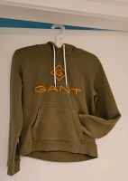 Gant Hoodie olivgrün orange Gr. XS Hessen - Wiesbaden Vorschau