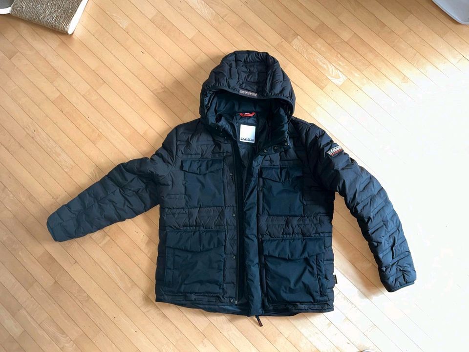 Wie Neu Napapijri Herren Jacke Daunenjacke XL 52 - 54 Top NP 399 in Rheinberg