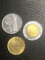 Italienische Lire-Münzen: 100, 200, 500 Lire Herzogtum Lauenburg - Wentorf Vorschau