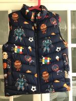 H&M Weste Frühlingsweste Bodywarmer gesteppt Comic Navy Bayern - Bernhardswald Vorschau