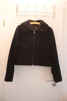 Jacke schwarz SUPERDRY Gr. 42 kurze Jacke mit Webpelzkragen TOP Nordrhein-Westfalen - Castrop-Rauxel Vorschau