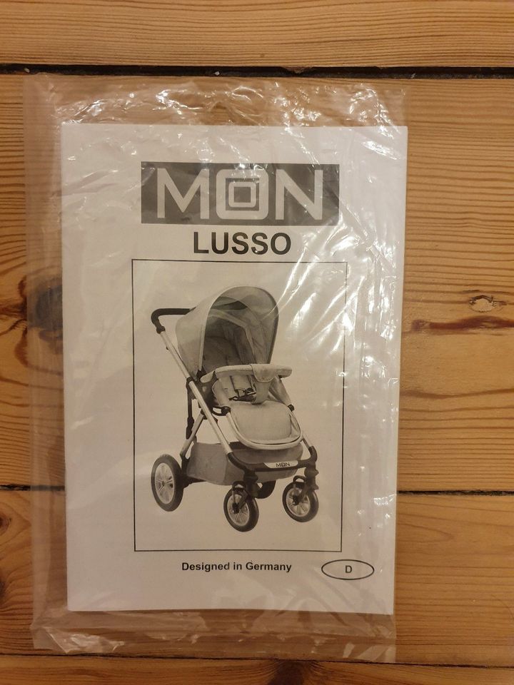 Moon LUSSO Kombi-Kinderwagen mit Tragetasche,Regenverdeck,Adapter in Berlin