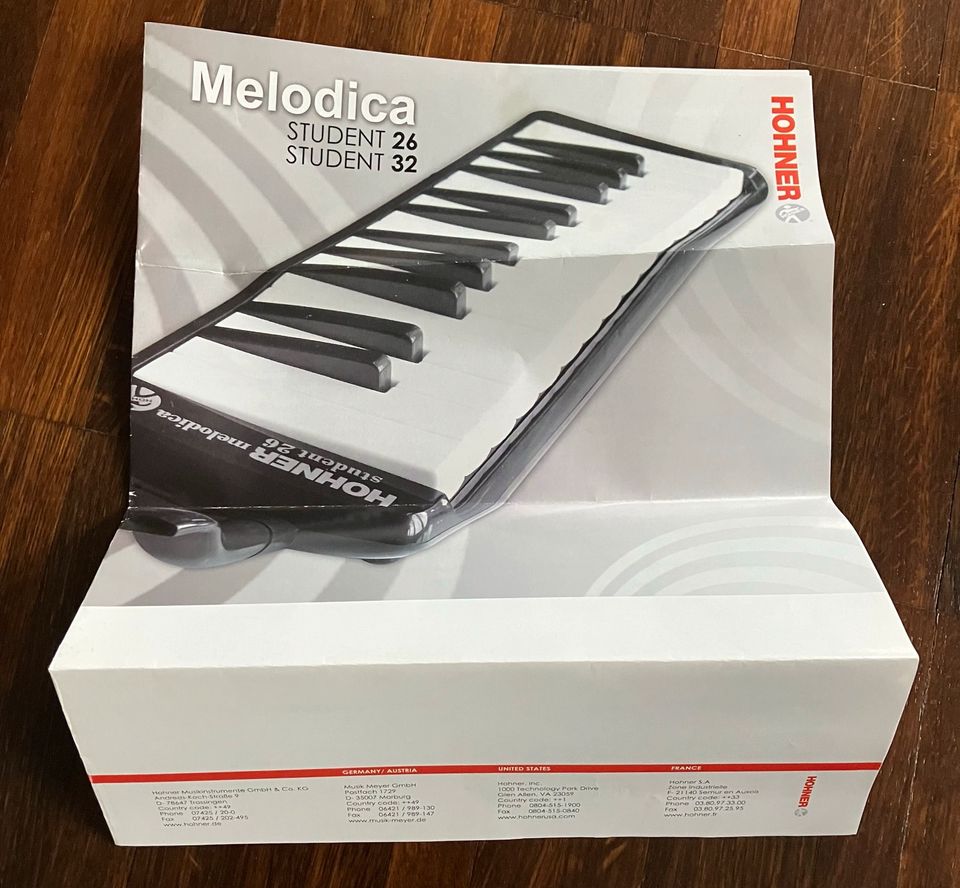 MELODICA von HOHNER für Kinder / Anfänger - wie neu ! in Eggenstein-Leopoldshafen