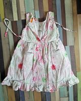 Luftig leichtes Sommerkleid / Kleid, weiß rose grün, Gr. 98 Berlin - Rudow Vorschau