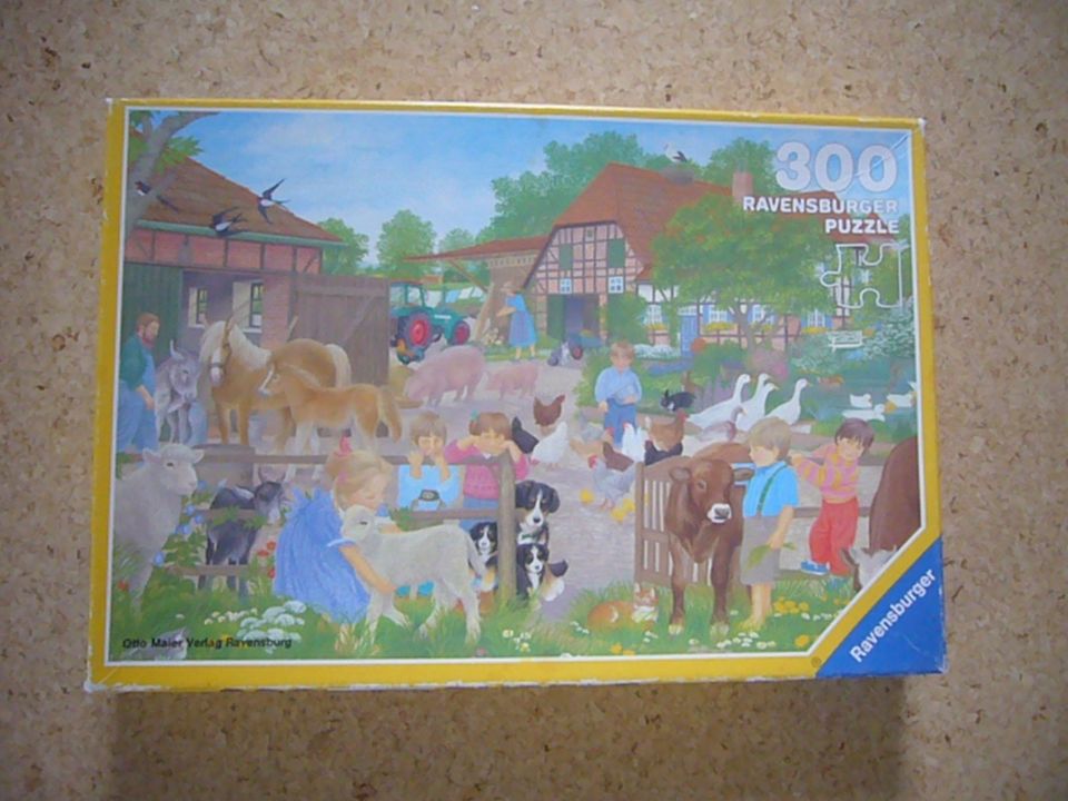 Ravensburger (R) Puzzle - 300 Teile - Tiere auf dem Bauernhof in Walderbach