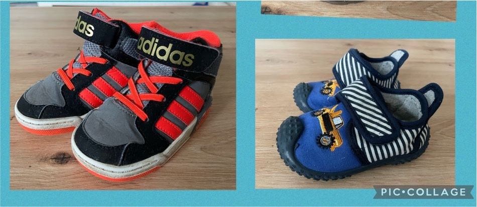 Kinderschuhe Größe 21 Turnschuh Hausschuhe in Ilsenburg (Harz)