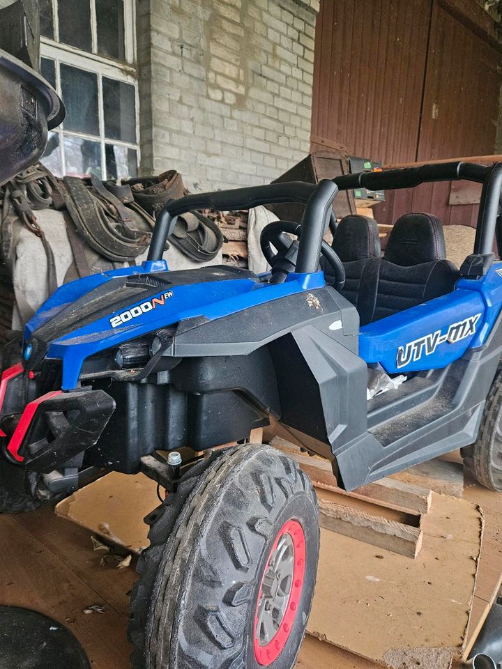 UTV MX 2000N Kinderquad Kinterauto Elektro in Klötze