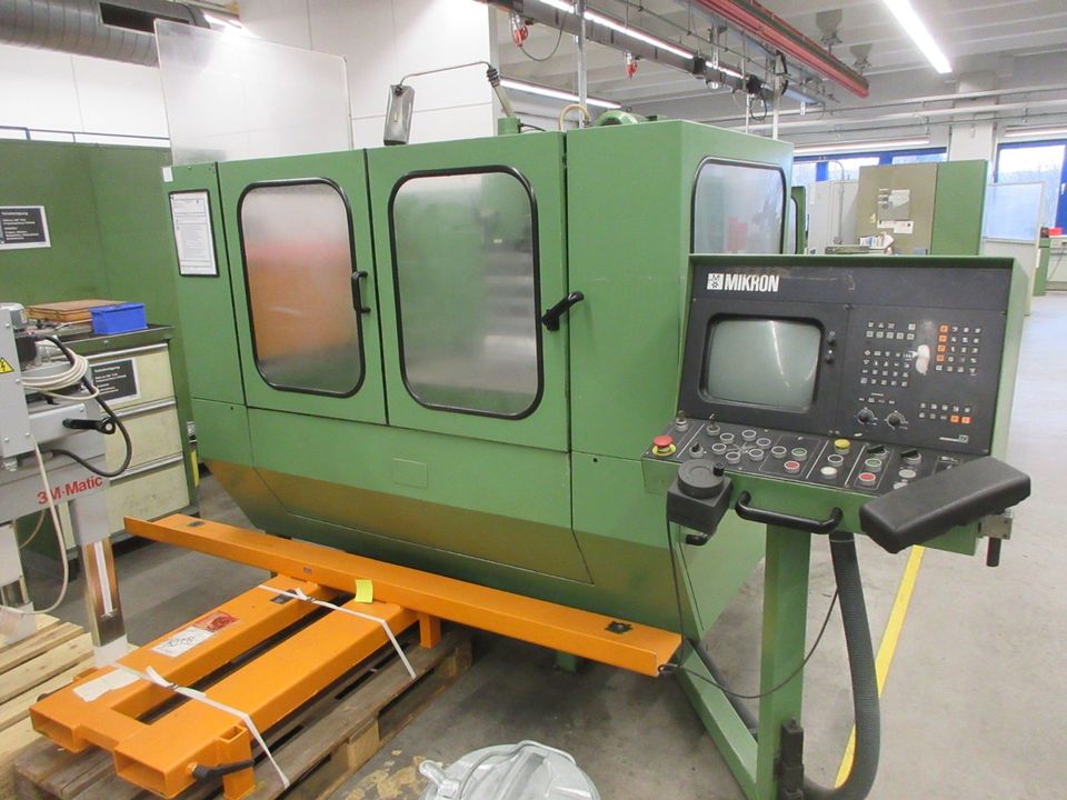 CNC Fräsmaschine Mikron WF 710 D fräsen Metall Alu Werkstatt in Straßberg