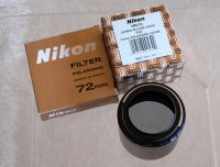 Nikon Linear-Polfilter 72 mm  plus Geli - in Topzustand Nordrhein-Westfalen - Herford Vorschau