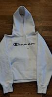 Neuwertiger weißer Hoodie von Champion,  Gr. L, cropped Bayern - Germering Vorschau