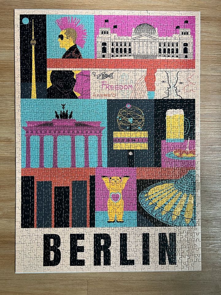 Clementoni Puzzle 1000 Teile Style in the City Berlin in Berlin