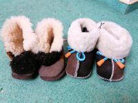 Lederpuschen Lammfell Babyschuhe Hausschuhe Wagenschuhe Winter 19 Schleswig-Holstein - Bokel bei Rendsburg Vorschau