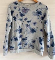 Promod ♥️♥️ Pulli Pullover S / 36 floral Blumen grau Sweater ♥️ Sachsen - Plauen Vorschau