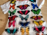 Desigual T-Shirt 3-D-Optik Schmetterlinge wie neu Gr.152 Hessen - Trebur Vorschau