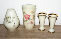 Fürstenberg Royal 3x Vase Porzellan Blumen Venedig Gold Nordrhein-Westfalen - Schwerte Vorschau