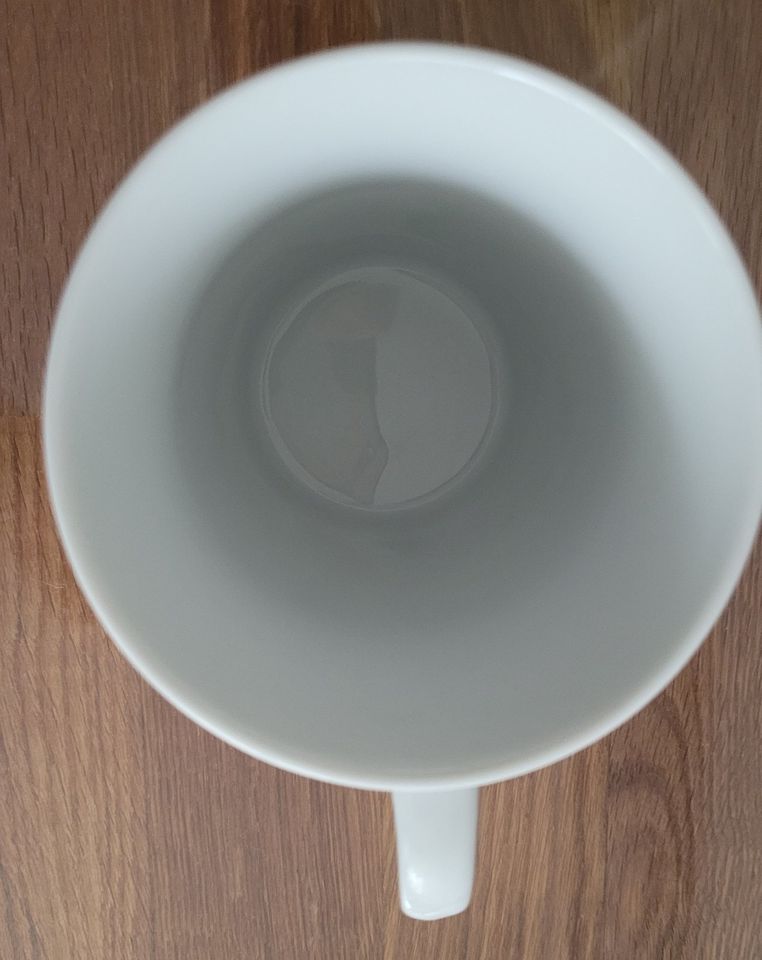 Kaffeetasse Teetasse neu weiss Keramik Maus Spruch Kaffeepause in Dortmund