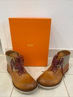 BOSS Orange Men's Amfers Leather Boots  Herren Stiefel Größe 41 Nordrhein-Westfalen - Heimbach Vorschau
