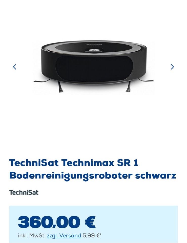 Staubsauger Roboter- Technimax SR1 - Neu mit OVP in Köln