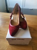 Dirndl Schuhe - rot Sachsen - Altenberg Sachs Vorschau