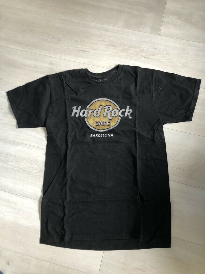 Herren Hard Rock Cafe T-Shirt Barcelona | Schwarz | Größe M in Oestrich-Winkel