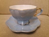 ❤️ Grace's Teaware Tee Sammel Tasse blau Gold Pastell Vintage Bayern - Aschaffenburg Vorschau
