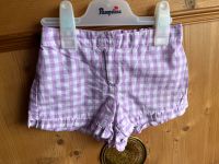 Benetton Shorts lila/weiß kariert Größe 92/98 2 Jahre Bayern - Holzkirchen Vorschau