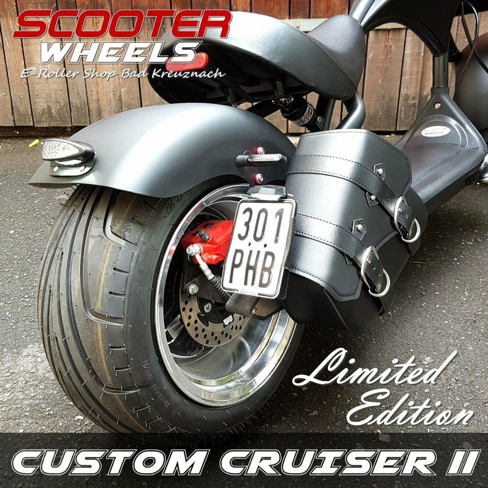 ⚡NEU⚡ Custom Cruiser LE-2 E-Scooter Elektro Chopper ⚡ Umbau ⚡ in Bad Kreuznach