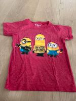 T-Shirt 98/104 rot minions Hessen - Alsbach-Hähnlein Vorschau