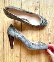 Zara Peeptoe Pumps — NEU Gr. 39 — Animal Print Grau Hamburg-Nord - Hamburg Barmbek Vorschau