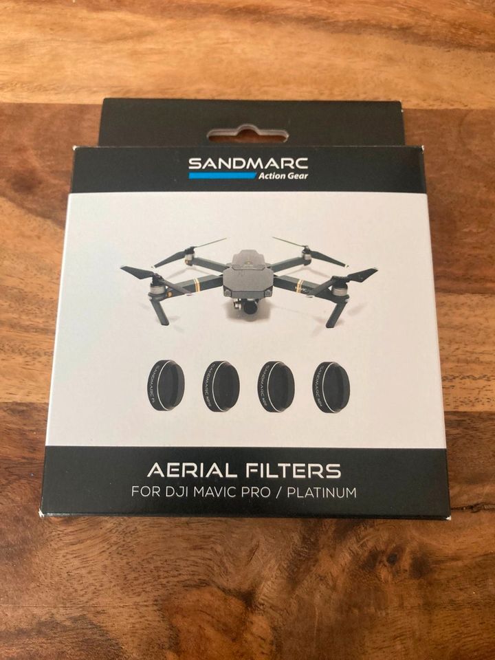 DJI Mavic Pro Aerial Filters Sandmarc ND4, ND8, ND16, PL in Saaldorf-Surheim