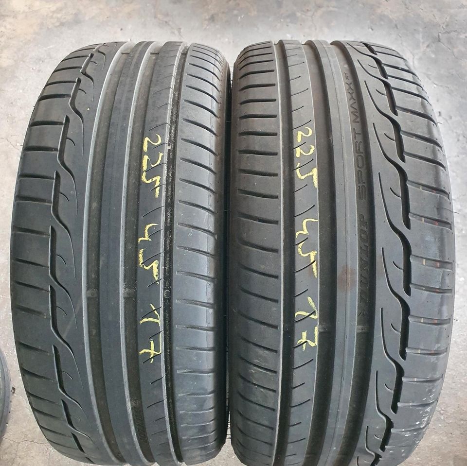 Dunlop Sommerreifen 2x 225/45 R17 91W - 225 45 17 in Sindelfingen